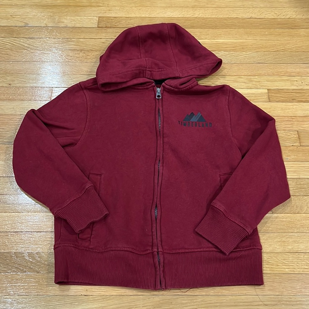 Boys’ timberland zip up hoodie